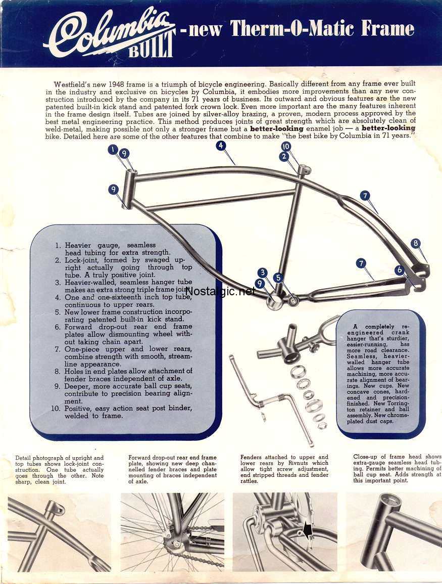 1948 Columbia Catalog Picture 3 Dave's Vintage Bicycles